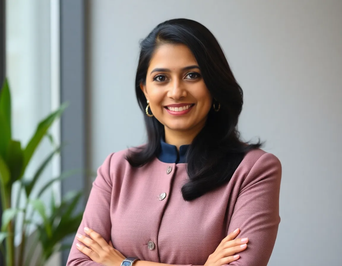 Professional headshot of Dr. Anjali Sharma, Chief Economist.